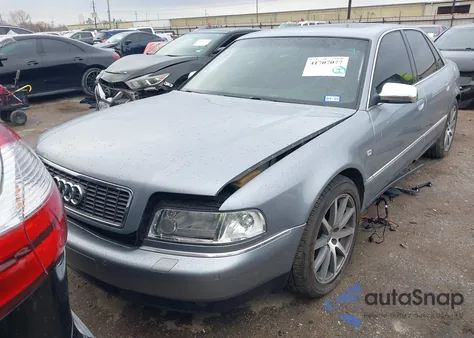 2003 Audi S8 4.2 from USA, damaged, VIN WAUGU44D33N002014